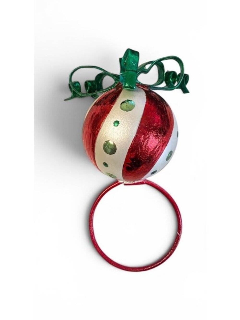 Christmas Ornament Napkin Ring  - Set of 4